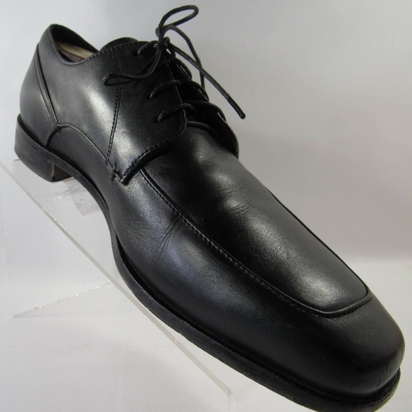 BRASS BOOT Size 10.5 M Black Oxfords Mens C3A B37 main image 6
